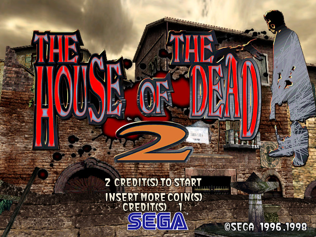 死亡之屋2 the house of the dead   (c) 1998 sega街机模拟器支持